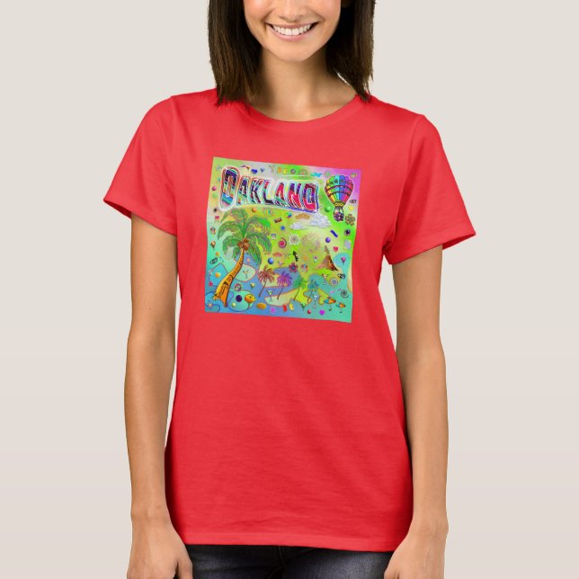 Oakland Timeless Melody T-Shirt (Front)