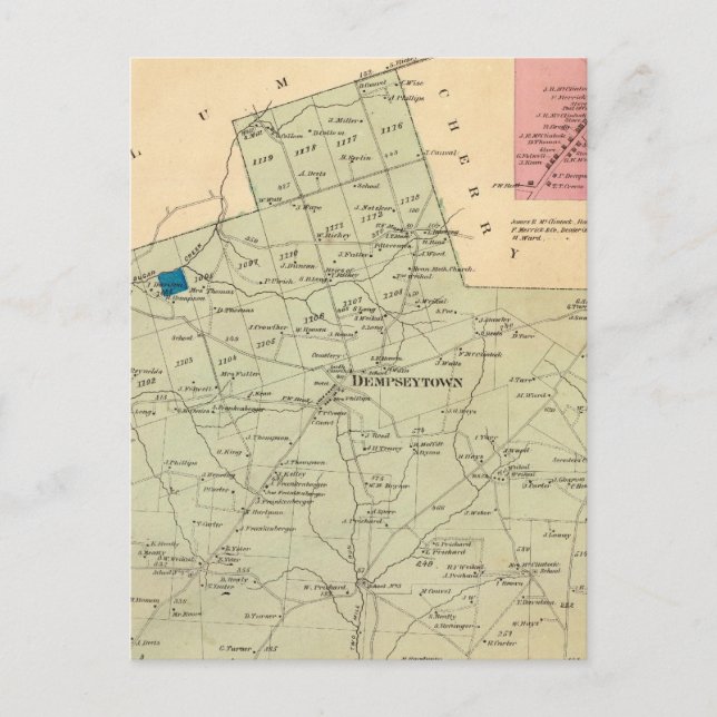 Oakland Township Postcard (Front)