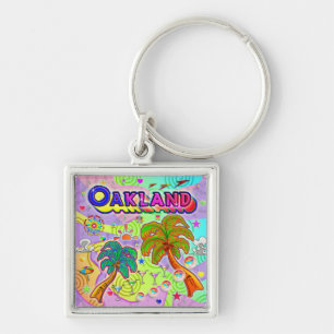 Oakland Vacation Target Keychain