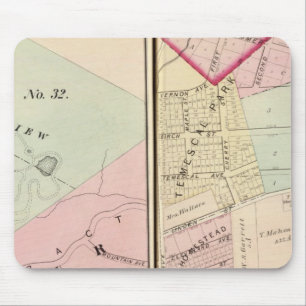 Oakland, vicinity 1112 mouse pad