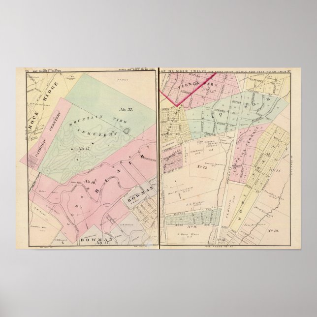 Oakland, vicinity 1112 poster (Front)