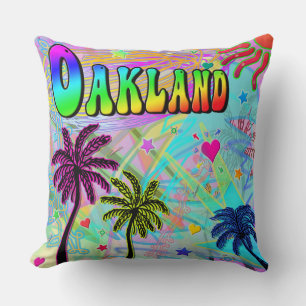 Oakland Vivid Romance Pillow