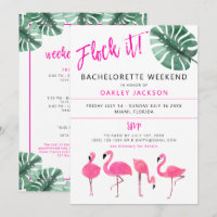 OAKLEY Flock It! Flamingo Tropical Bachelorette In