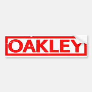 Oakley Stamp Bumper Sticker