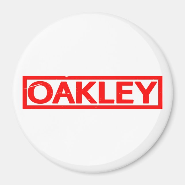 Oakley Stamp Magnet (Front)