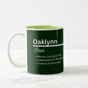 Oaklynn Personalized Name Coffee Mug
