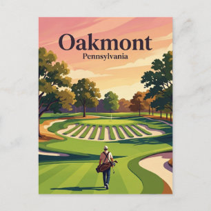 Oakmont Country Club USA Postcard