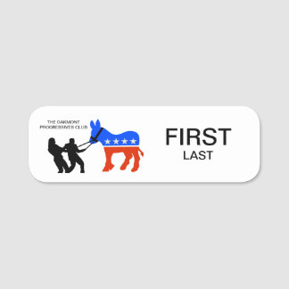 Oakmont Progressives Name Tag