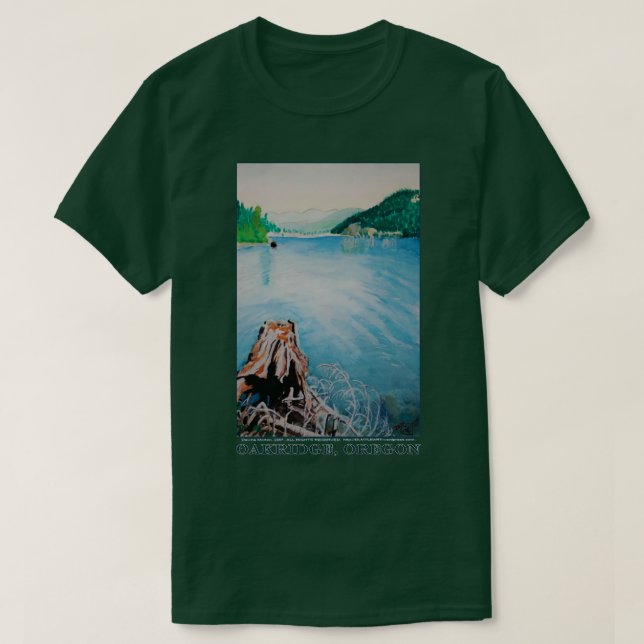 Oakridge Reservoir 4 T-Shirt (Design Front)