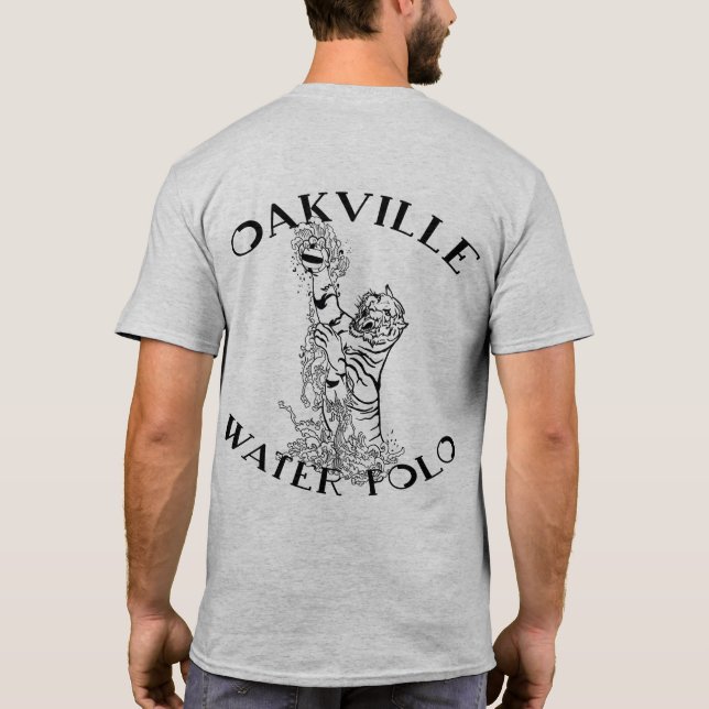 Oakville Water Polo - Men's 2021 T-Shirt (Back)