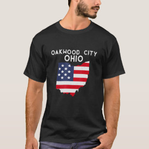 Oakwood city Ohio USA State America Travel Ohioan T-Shirt