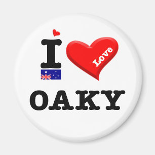 OAKY - I Love Magnet