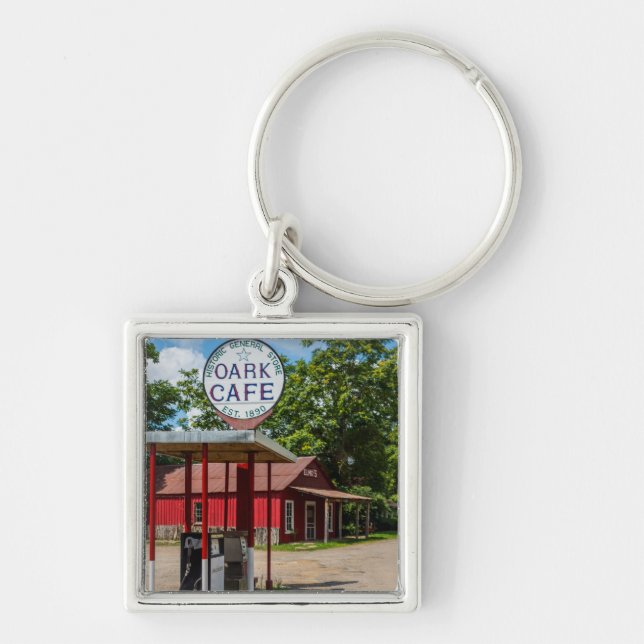 Oark Gas Pumps Key Ring (Front)