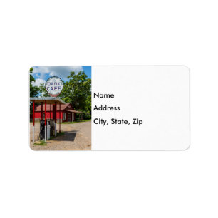 Oark Gas Pumps Label