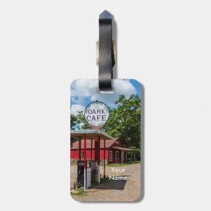 Oark Gas Pumps Luggage Tag
