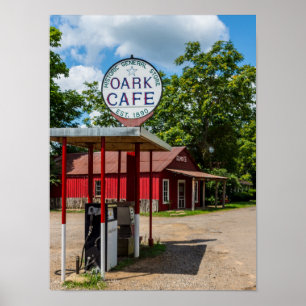 Oark Gas Pumps Poster
