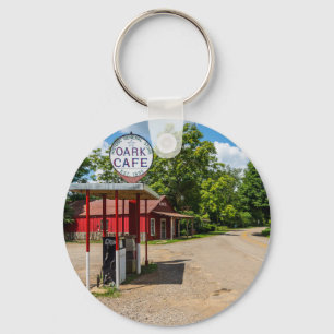 Oark Gas Station Key Ring