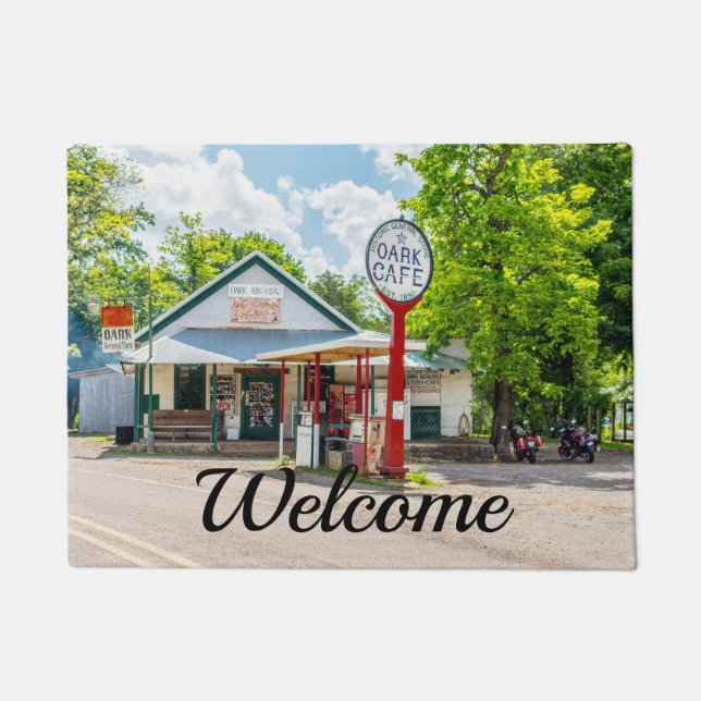 Oark General Store Welcome Doormat (Front)
