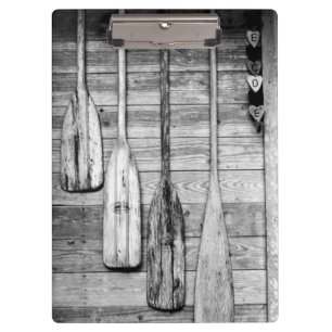 Oars are hung on wooden shed in Big Cypress, 2 Clipboard