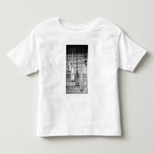 Oars are hung on wooden shed in Big Cypress, 2 Toddler T-Shirt