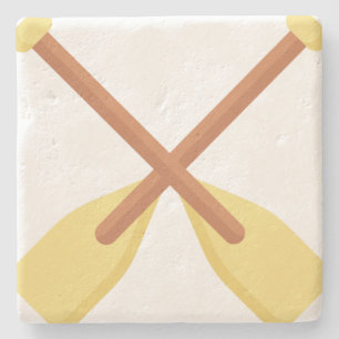 Oars Stone Coaster