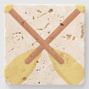 Oars Stone Coaster