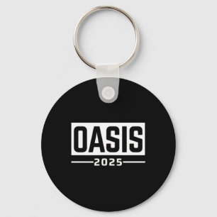 Oasis 2025 Vacation Ca Vintage Retro Souvenirs Poc Key Ring