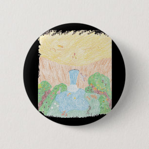 Oasis 6 Cm Round Badge