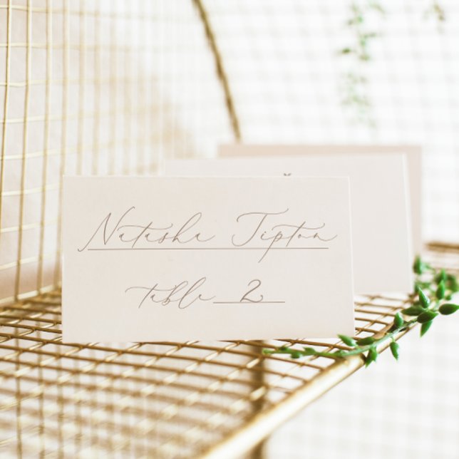 OASIS Beach Wedding  Place Card (Creator Uploaded)