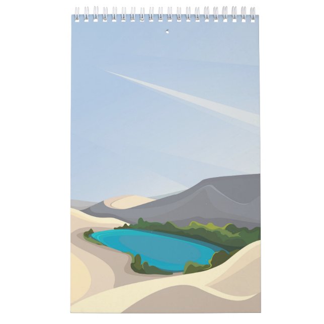 Oasis landscapes   calendar (Cover)