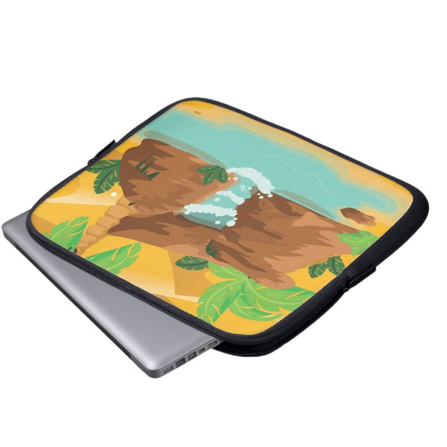 Oasis Laptop Sleeve (Front Bottom)