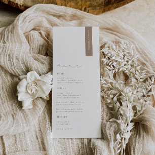 OASIS Modern Wedding Place Card