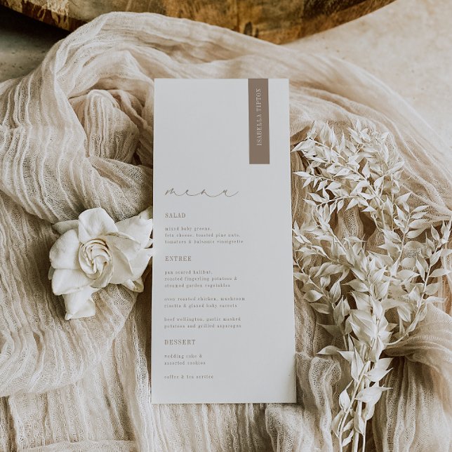 OASIS Modern Wedding Place Card (Creator Uploaded)