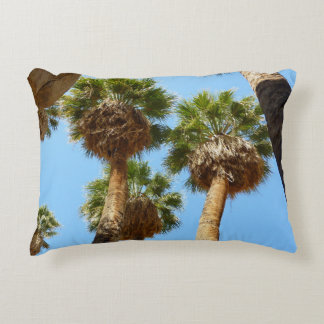 Oasis Palms in Joshua Tree National Park Decorative Cushion