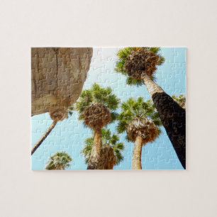 Oasis Palms in Joshua Tree National Park Jigsaw Puzzle