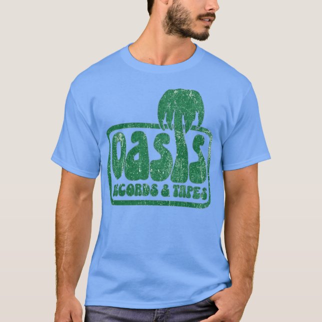 Oasis Records & Tapes T-Shirt (Front)