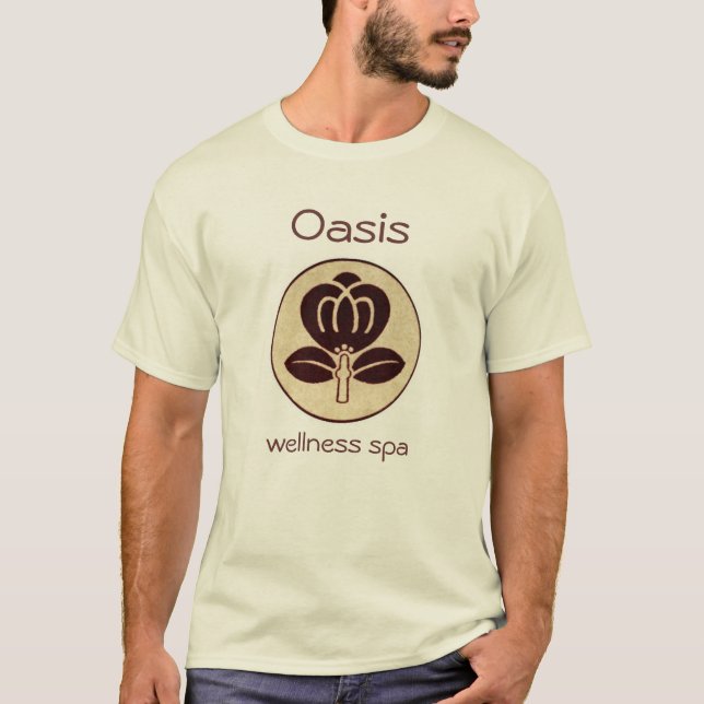 oasis wellness spa final cut T-Shirt (Front)