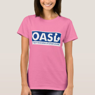 OASL Logo Women's Melange Ringer T-Shirt