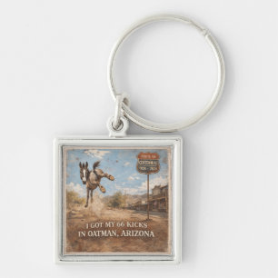 Oatman Arizona Burro Kicks Accessory Key Ring