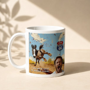 Oatman Arizona Donkey Route 66 Photo Gift Coffee Mug