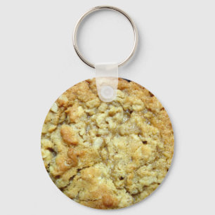 Oatmeal cookie key ring