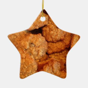 Oatmeal Cookies Ceramic Tree Decoration