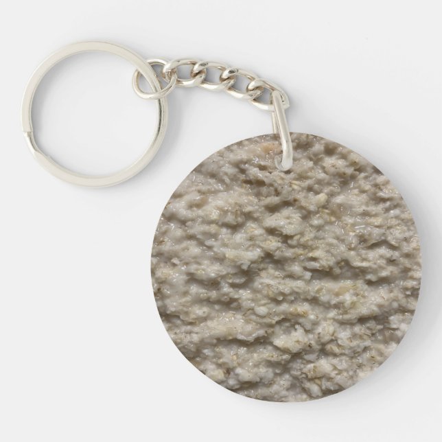 Oatmeal Key Ring (Front)