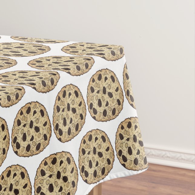 Oatmeal Raisin Cookies Baking Bake Sale Food Tablecloth (In Situ)