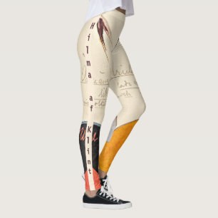 Oats, 1920 by Hilma af Klint Leggings