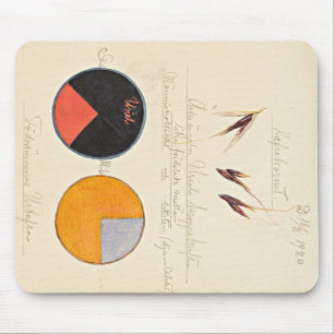 Oats, 1920 by Hilma af Klint Mouse Pad
