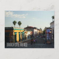 Oaxaca City Mexico, town centre street