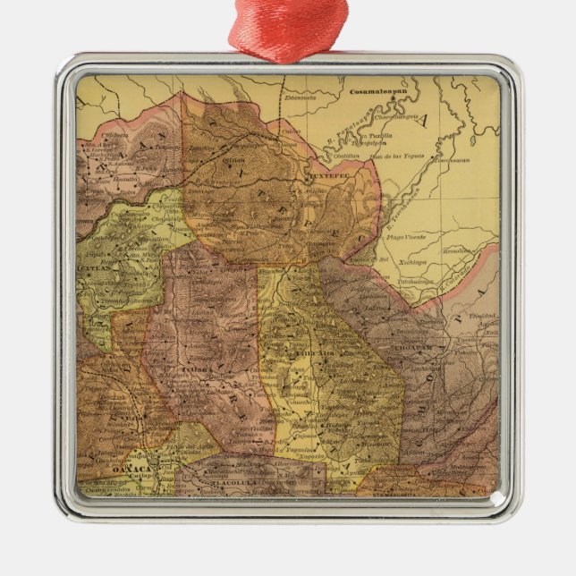 Oaxaca Metal Tree Decoration (Front)