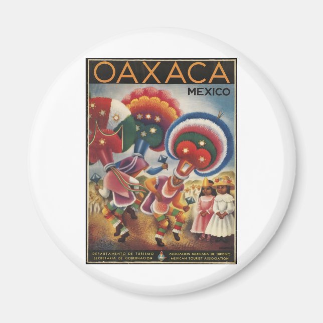 Oaxaca Mexico Magnet (Front)