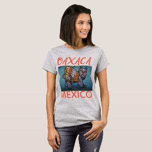Oaxaca, Mexico street graffitti mural cat T-Shirt